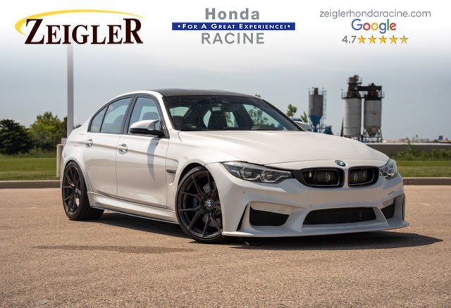 Mineral White Metallic 2017 BMW M3 Sedan Rear-Wheel Drive 6-Speed Manual
