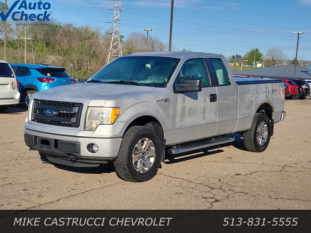 Ingot Silver 2013 Ford F-150 STX SuperCab 4WD Pickup Truck Four-Wheel Drive 6-Speed Automatic