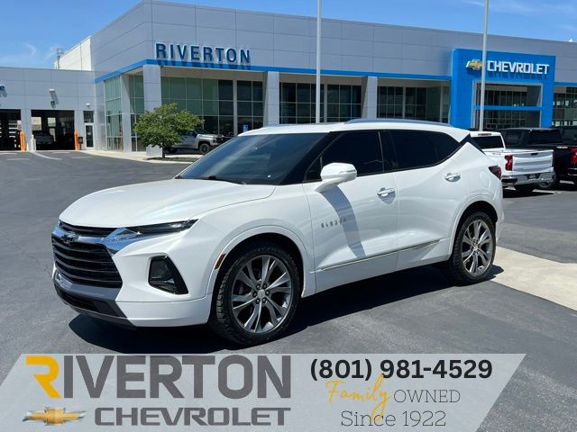 White (Iridescent Pearl Tricoat) 2020 Chevrolet Blazer Premier AWD SUV / Crossover All-Wheel Drive 9-Speed Automatic