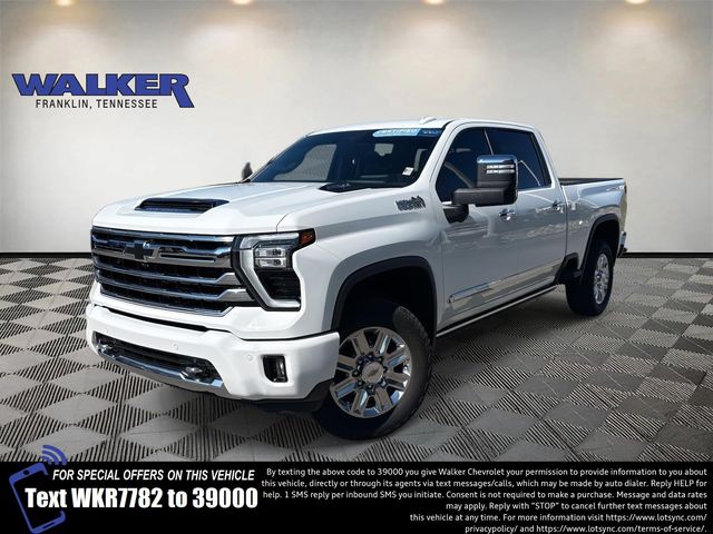 2025 Chevrolet Silverado 2500HD High Country Crew Cab 4WD