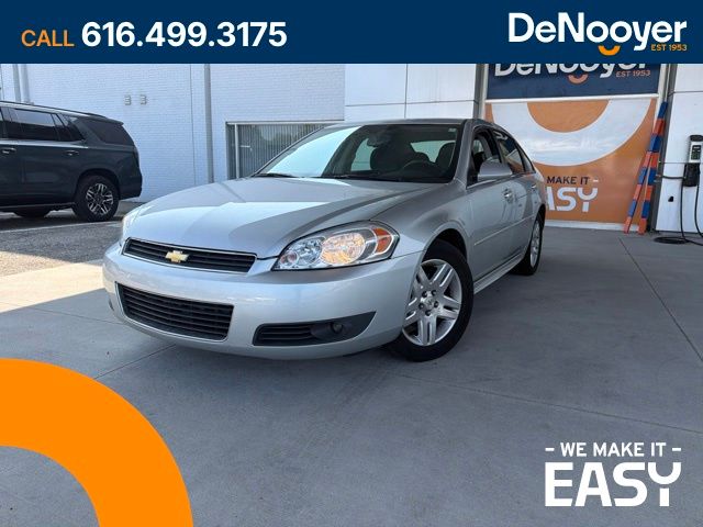 Silver Ice Metallic 2011 Chevrolet Impala Sedan Front-Wheel Drive 4-Speed Automatic Overdrive