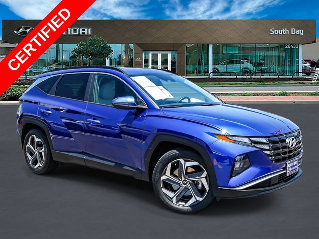 Intense Blue 2023 Hyundai Tucson SUV / Crossover Front-Wheel Drive 8-Speed Automatic