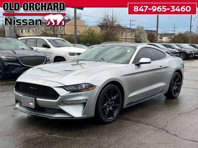 Silver Metallic 2020 Ford Mustang EcoBoost Coupe RWD Coupe Rear-Wheel Drive Automatic