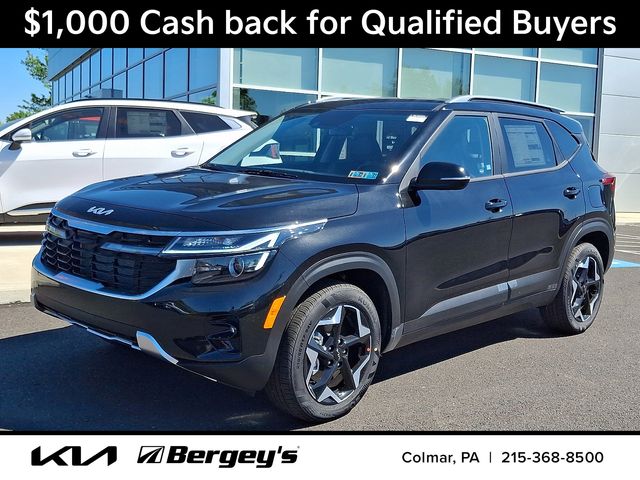Fusion Black 2026 Kia Seltos S AWD SUV / Crossover All-Wheel Drive Continuously Variable Transmission