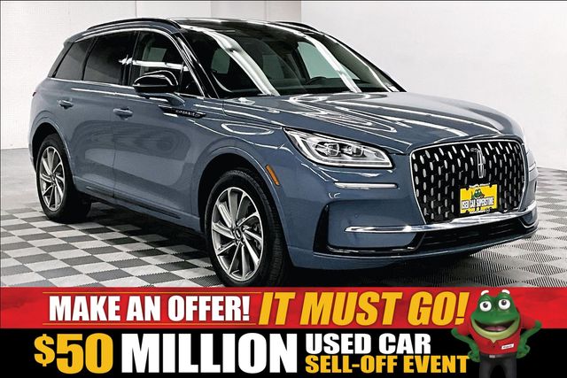 Whisper Blue Metallic Clearcoat 2025 Lincoln Corsair SUV / Crossover All-Wheel Drive Continuously Variable Transmission