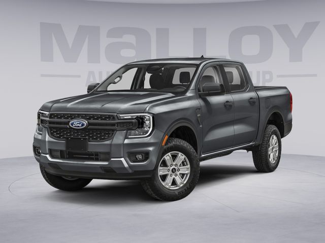 Gray 2026 Ford Ranger Pickup Truck Four-Wheel Drive Automatic