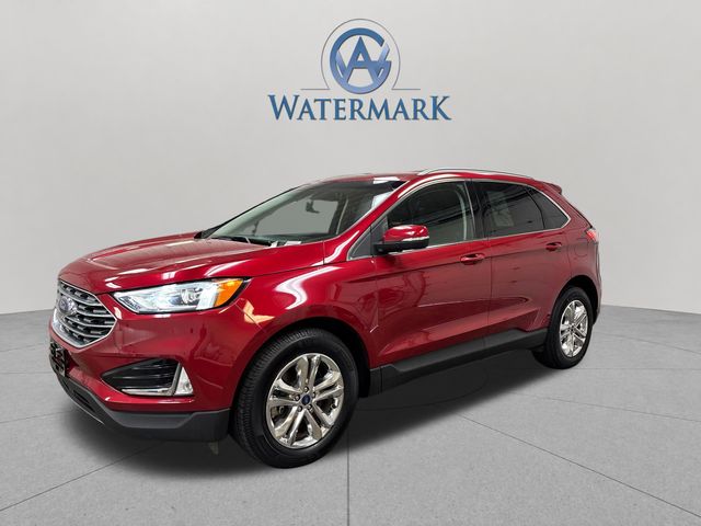 Red Metallic 2020 Ford Edge SUV / Crossover All-Wheel Drive 8-Speed Automatic