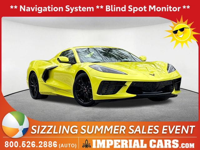 Accelerate Yellow Metallic 2023 Chevrolet Corvette Convertible Rear-Wheel Drive 8-Speed Dual Clutch