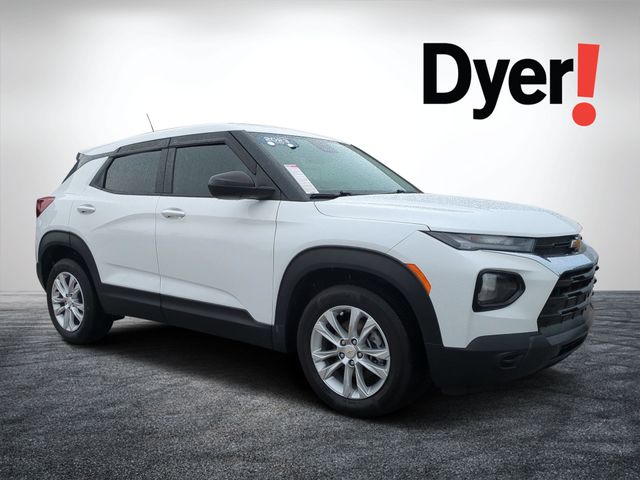 Summit White 2023 Chevrolet Trailblazer SUV / Crossover Front-Wheel Drive Continuously Variable Transmission