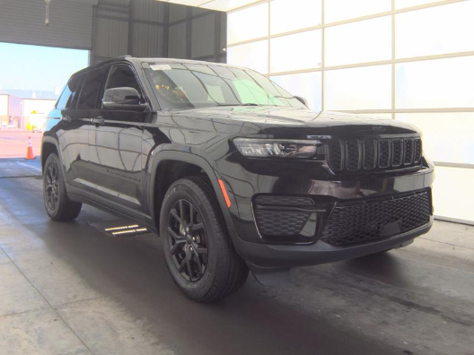 Diamond Black Crystal Pearlcoat 2024 Jeep Grand Cherokee SUV / Crossover Four-Wheel Drive 8-Speed Automatic