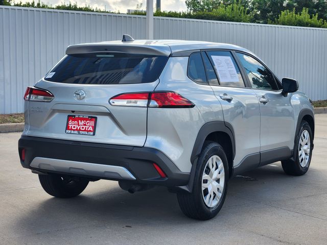 2025 Toyota Corolla Cross L Silver at Classic Toyota Galveston