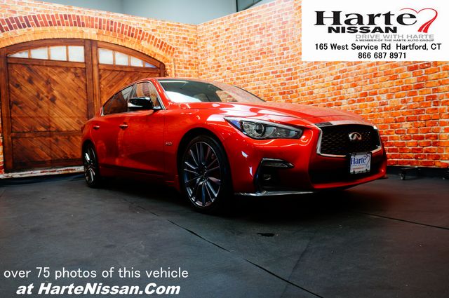  2019 INFINITI Q50 Red Sport 400 AWD   