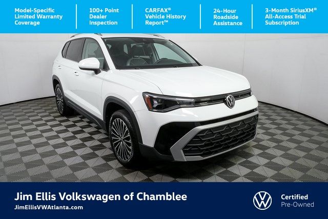 used 2025 Volkswagen Taos car, priced at $24,647