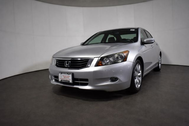 Silver 2009 Honda Accord EX-L V6 Sedan Front-Wheel Drive 5-Speed Automatic Overdrive