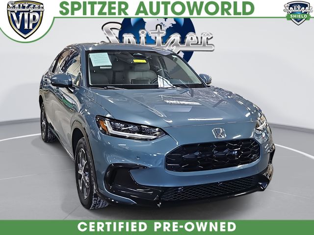 Blue 2024 Honda HR-V EX-L AWD SUV / Crossover All-Wheel Drive Continuously Variable Transmission