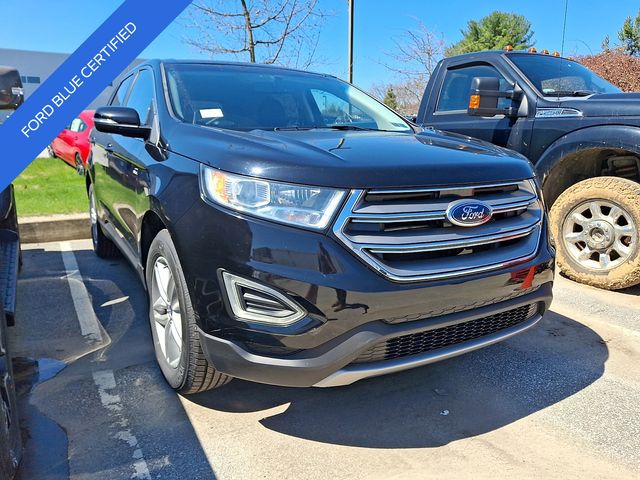 Shadow Black 2017 Ford Edge SEL AWD SUV / Crossover All-Wheel Drive 6-Speed Automatic