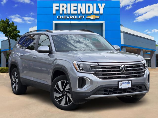 Silver Mist Metallic 2024 Volkswagen Atlas SE FWD with Technology SUV / Crossover Front-Wheel Drive 8-Speed Automatic