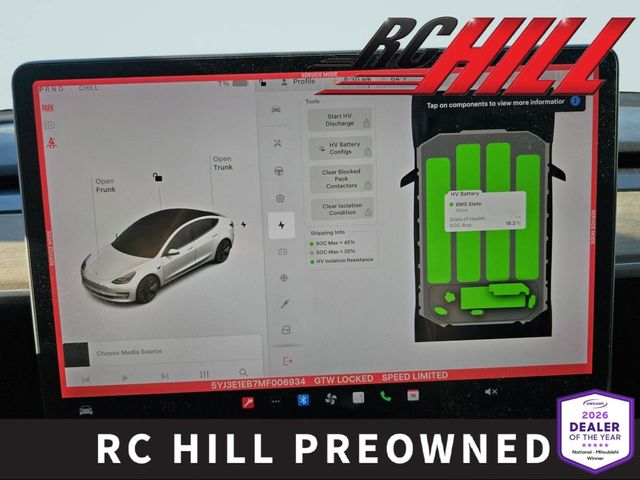 2021 Tesla Model 3 Standard Range Plus