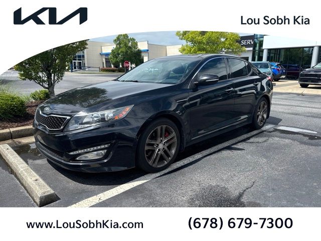 Ebony Black 2013 Kia Optima Sedan Front-Wheel Drive 6-Speed Automatic