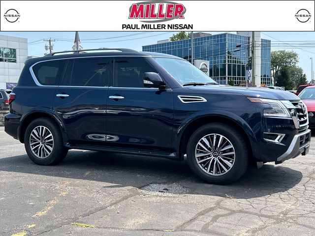 Hermosa Blue Pearl 2023 Nissan Armada SUV / Crossover Four-Wheel Drive 7-Speed Automatic