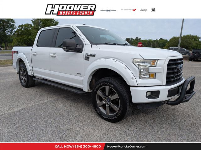 Oxford White 2016 Ford F-150 XLT SuperCrew 4WD Pickup Truck Four-Wheel Drive 6-Speed Automatic