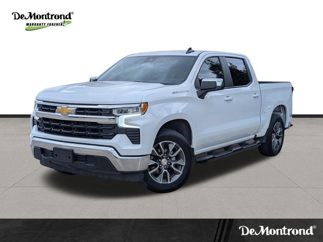 2024 Chevrolet Silverado 1500 LT White at DeMontrond Gulf Freeway