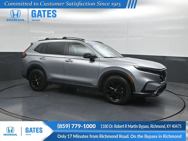 Silver 2024 Honda CR-V Hybrid Sport AWD SUV / Crossover All-Wheel Drive Continuously Variable Transmission