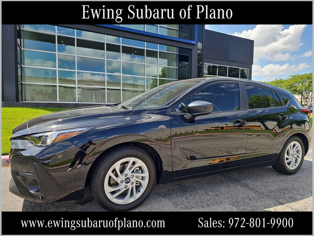 Crystal Black Silica 2025 Subaru Impreza AWD Wagon All-Wheel Drive Continuously Variable Transmission