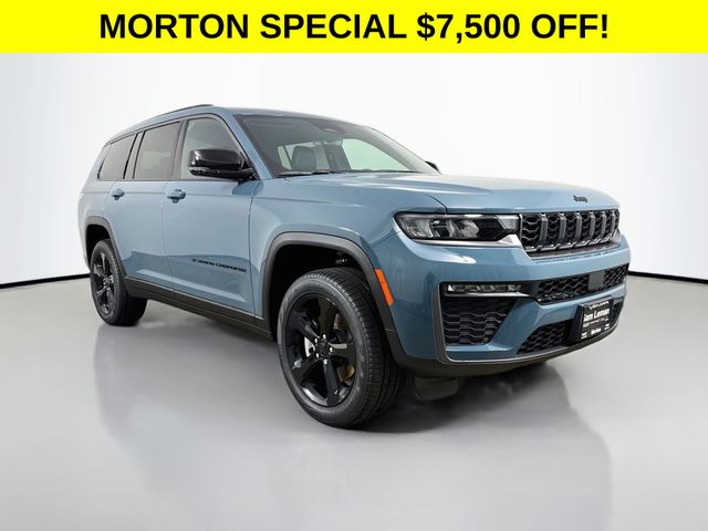 Gray (Steel Blue) 2026 Jeep Grand Cherokee L SUV / Crossover Four-Wheel Drive 8-Speed Automatic
