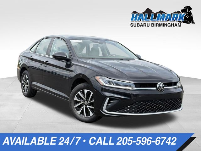 Deep Black 2026 Volkswagen Jetta Sedan Front-Wheel Drive 8-Speed Automatic