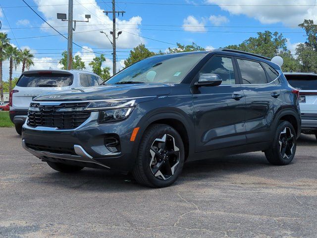 Gravity Gray 2024 Kia Seltos SUV / Crossover Front-Wheel Drive Continuously Variable Transmission