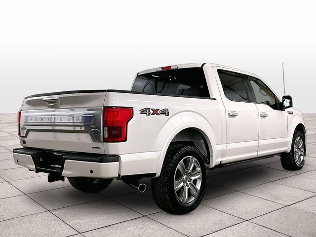 2018 Ford F-150 Platinum White at Luther Ford