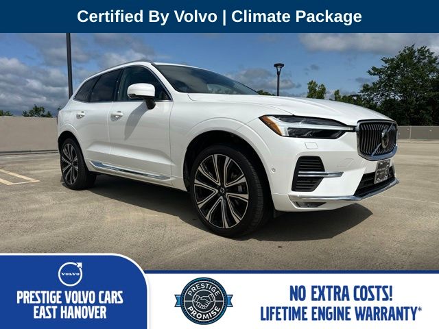 Crystal White Metallic 2023 Volvo XC60 SUV / Crossover All-Wheel Drive Automatic
