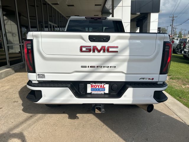 2025 GMC Sierra 2500HD AT4 White at Supreme Chevrolet of Gonzales