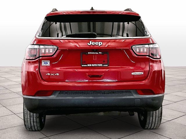 2018 Jeep Compass Latitude Red at Subaru and VW of Moon Township