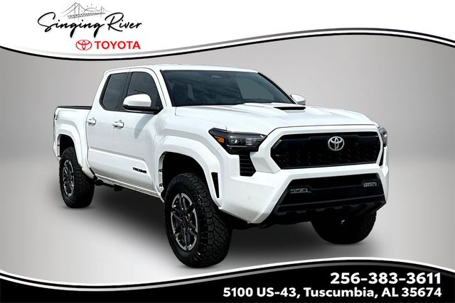 Ice Cap 2024 Toyota Tacoma TRD Sport Double Cab 4WD Pickup Truck Four-Wheel Drive 8-Speed Automatic