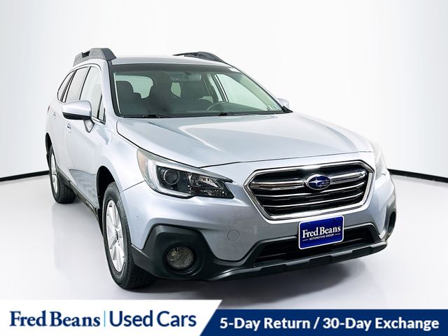 Ice Silver Metallic 2018 Subaru Outback 2.5i Premium AWD Wagon All-Wheel Drive Continuously Variable Transmission
