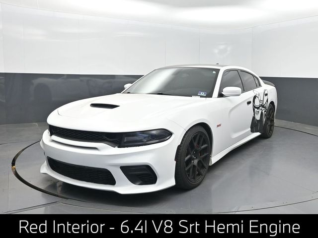 White Knuckle Clearcoat 2018 Dodge Charger R/T Scat Pack RWD Sedan Rear-Wheel Drive 8-Speed Automatic