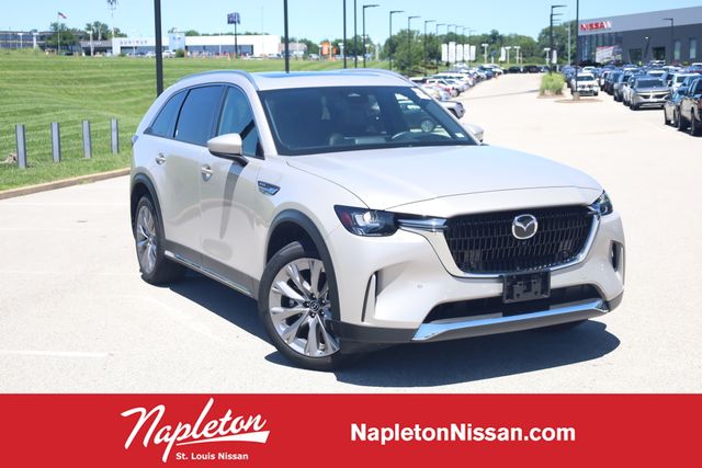 Gray (Platinum Quartz) 2025 Mazda CX-90 3.3 Turbo Premium Plus AWD SUV / Crossover All-Wheel Drive 8-Speed Automatic