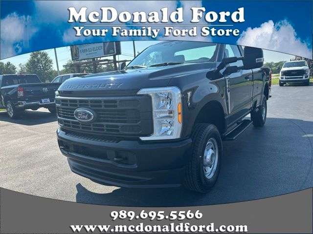 Antimatter Blue Metallic 2023 Ford F-250 Super Duty Pickup Truck Four-Wheel Drive Automatic