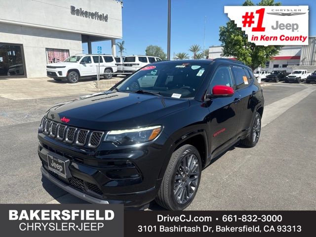 Diamond Black 2023 Jeep Compass SUV / Crossover Four-Wheel Drive 8-Speed Automatic