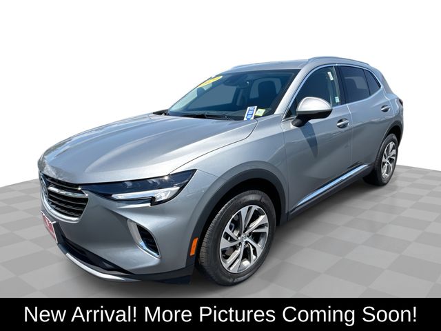Moonstone Gray Metallic 2023 Buick Envision Essence AWD SUV / Crossover All-Wheel Drive 9-Speed Automatic