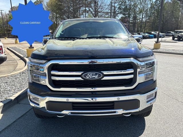 Certified Used 2024 Blue Ford Lariat image 3