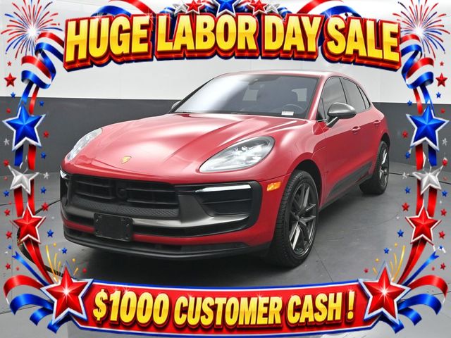 Red 2023 Porsche Macan SUV / Crossover All-Wheel Drive 7-Speed Automatic