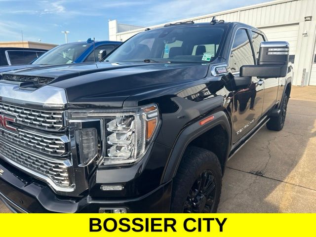 Black (Ebony Twilight Metallic) 2023 GMC Sierra 3500HD Pickup Truck Four-Wheel Drive Automatic