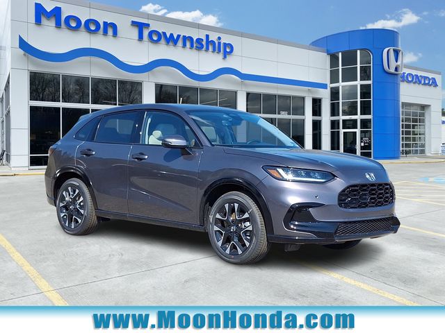 Gray (Modern Steel Metallic) 2026 Honda HR-V EX-L AWD SUV / Crossover All-Wheel Drive Continuously Variable Transmission