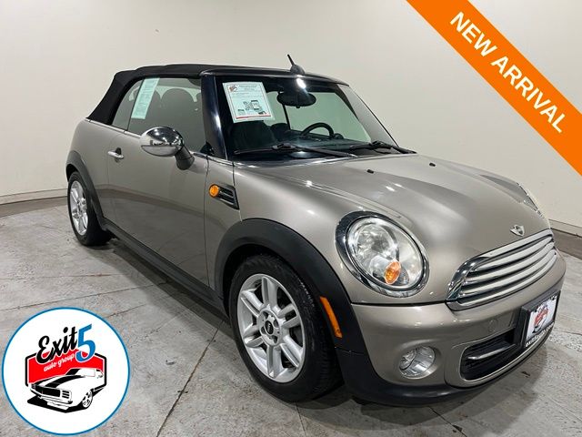 Silver Metallic 2012 MINI Cooper Convertible Front-Wheel Drive 6-Speed Automatic
