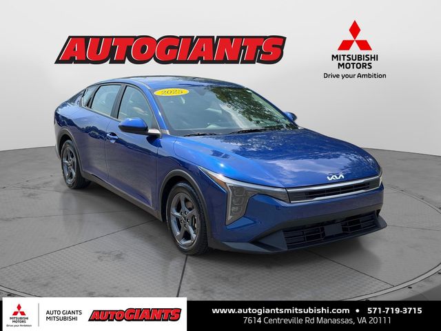 Deep Sea Blue 2025 Kia K4 LXS FWD Sedan Front-Wheel Drive Continuously Variable Transmission
