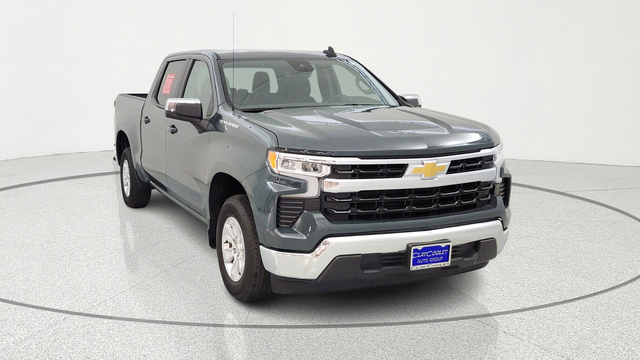 Cypress Gray 2025 Chevrolet Silverado 1500 LT Crew Cab RWD Pickup Truck 4X2 Automatic