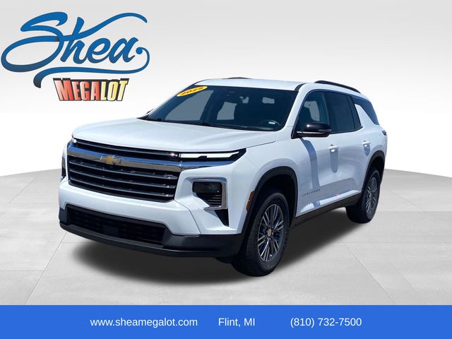 Summit White 2025 Chevrolet Traverse SUV / Crossover Front-Wheel Drive 8-Speed Automatic